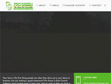 Tablet Screenshot of progreen.net